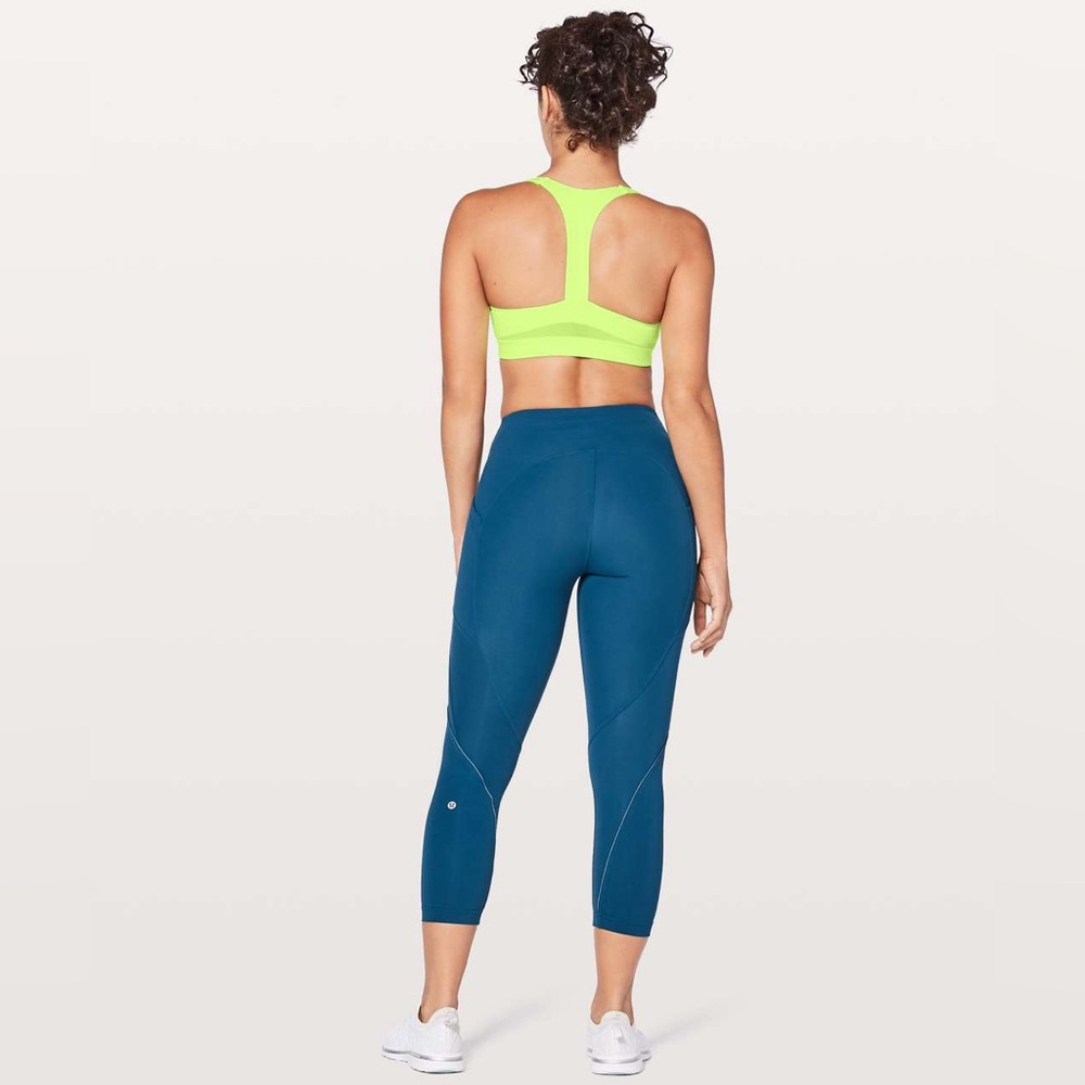 Lululemon Break Free Bra Clear Mint 8